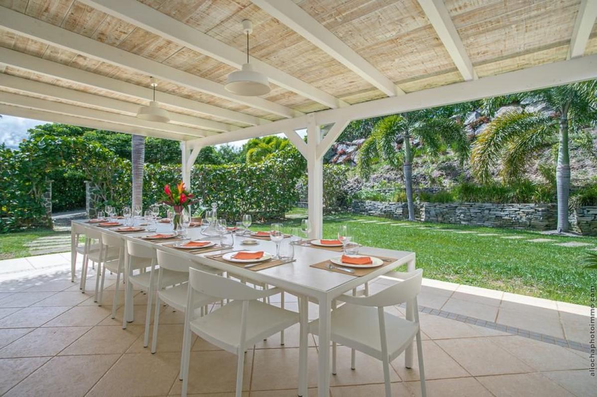 Location_Villa_Le_Vauclin_Martinique_12 personnes - table à manger